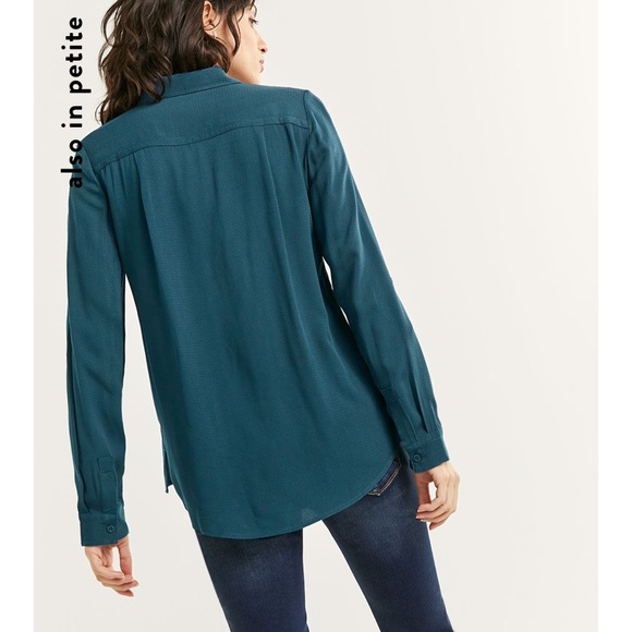 Dark green women’s blouse - Picture 4 of 7